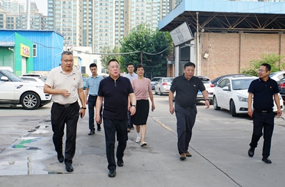 金輝書記帶隊前往陜西省光華橡膠廠等2戶資產(chǎn)經(jīng)營企業(yè)開展調研