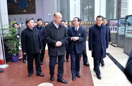 【陜鼓集團】陜西省委副書記、省長、省政府黨組書記劉國中一行蒞臨陜鼓視察指導工作
